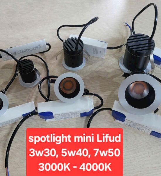 Đèn led âm trần mini spotlight