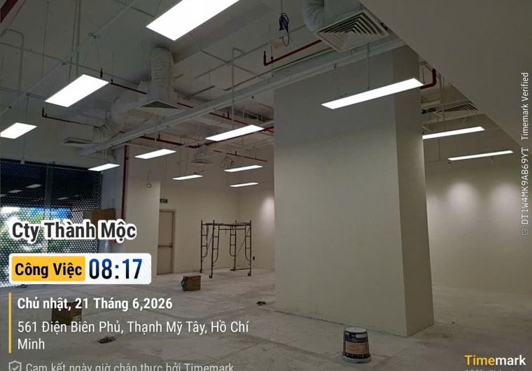 Thi Công Hệ Thống Đèn LED Văn Phòng 561 Điện Biên Phủ Bình Thạnh