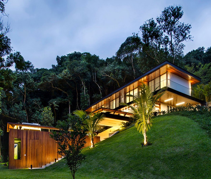 Đèn led chiếu cây cảnh 7