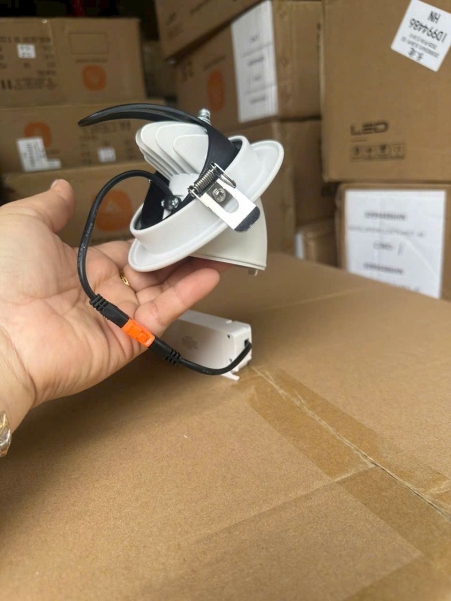 Đèn âm trần xoay 360 độ mini