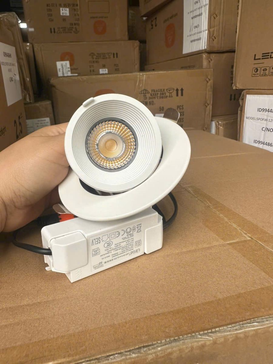 Đèn âm trần xoay 360 độ mini 2