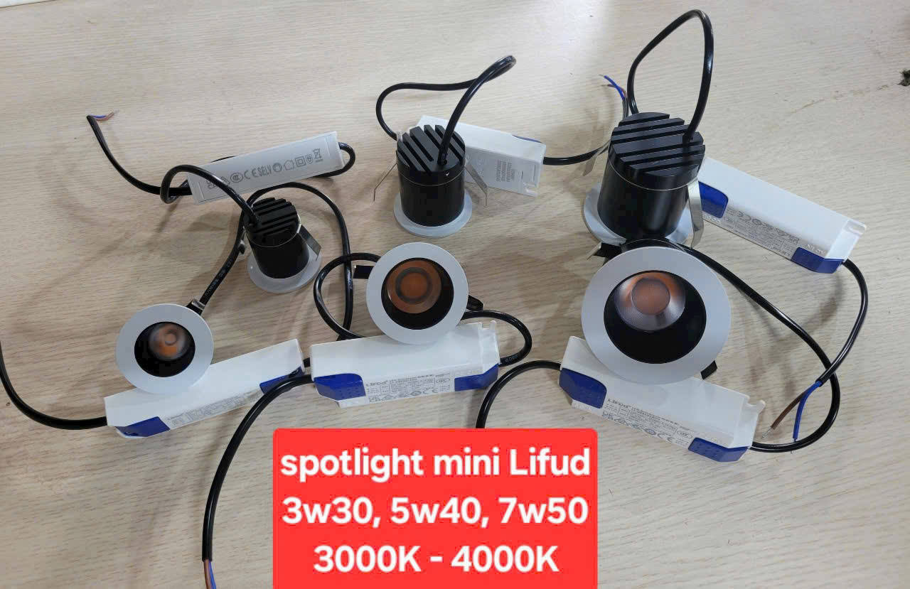 Đèn led âm trần mini spotlight