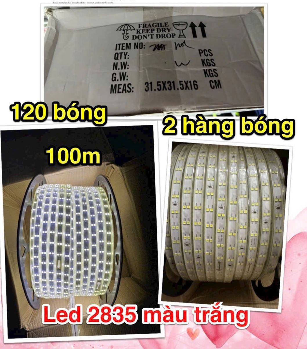 Đèn led dây dán ngoài trời r1000-2835-24v 1