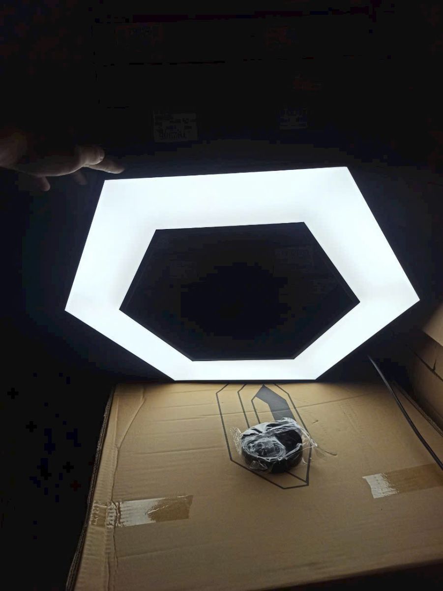 Đèn thả trần văn phòng lục giác